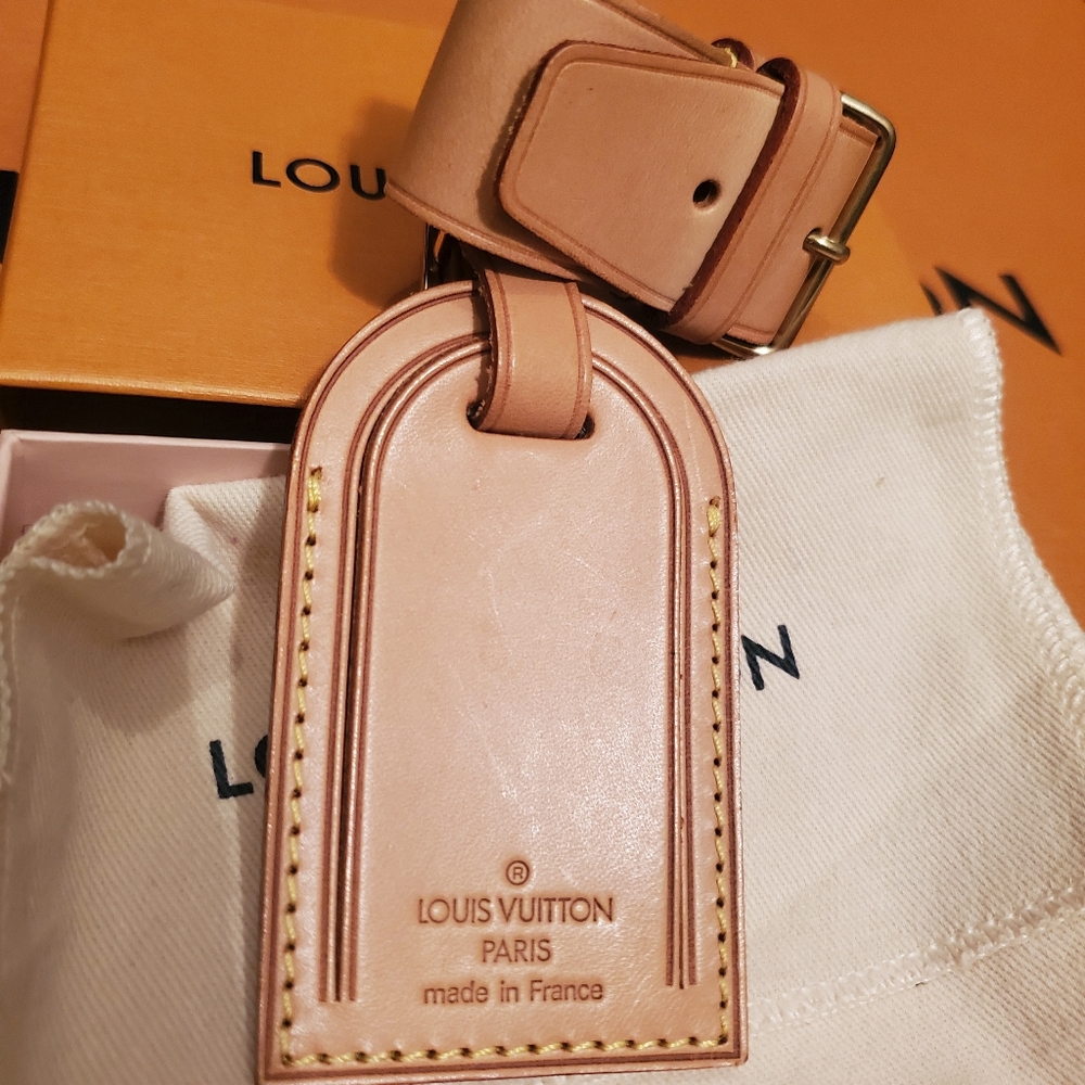 Louis Vuitton GM Luggage Tag and Strap